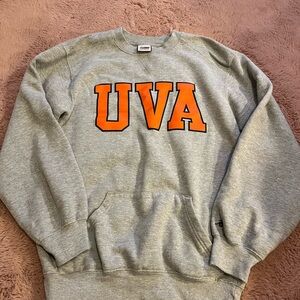 Gray UVA Badger Sweatshirt